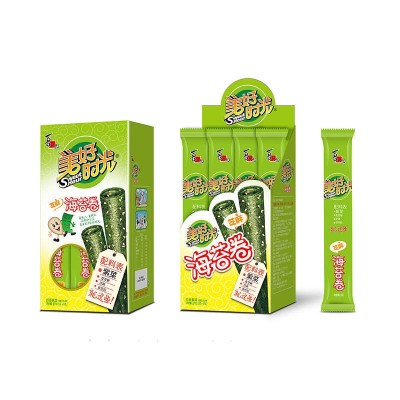 喜之郎时光美好海苔卷芝麻味27g*12盒整箱休闲品零食商用食品出口图4