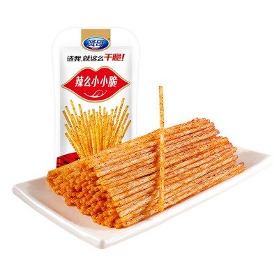 贤哥360g辣么小小脆/片片脆网红香辣味特产零食18g散装小包辣条图4