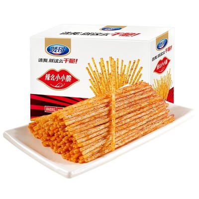 贤哥360g辣么小小脆/片片脆网红香辣味特产零食18g散装小包辣条