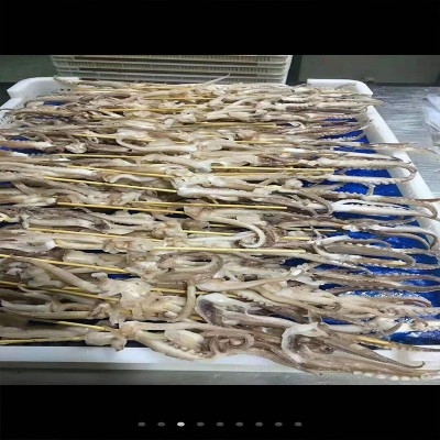 速冻新鲜鱿鱼须串批发章鱼串八爪鱼串铁板鱿鱼足烤海鲜食材批发图4