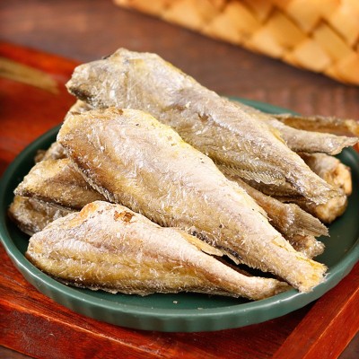 黄鱼酥 批发即食香酥小黄鱼80g袋装厂家直供鱼干网红休闲零食代发图2