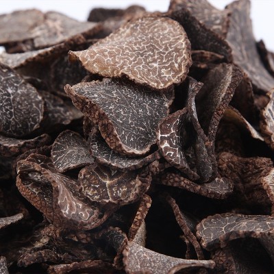 云南特产黑松露菌 干松露 黑色松露干片 母块菌 250g直销批发图4