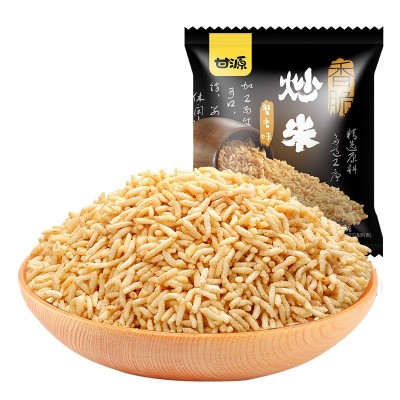 甘源原味炒米小包装熬夜课宿舍火锅店等位小零食耐吃食品小吃285g