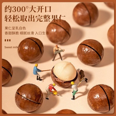 一件代发临安澳洲特产大颗粒奶香味夏威夷果22-25mm坚果 零食批发图2