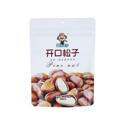 东北红松大颗粒开口松子100g袋新货坚果干货果干零食网红小吃批发图5