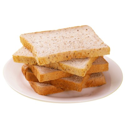 全麦黑麦面包整箱吐司无添加蔗糖休闲零食早餐食品三只批发松鼠图5