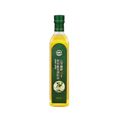 厂家直供批发500ML山茶橄榄食用油家用植物调和油公司礼品福利赠图4