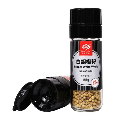 【陶瓷芯研磨器系列】七色花语 白胡椒籽55g/研磨瓶图3
