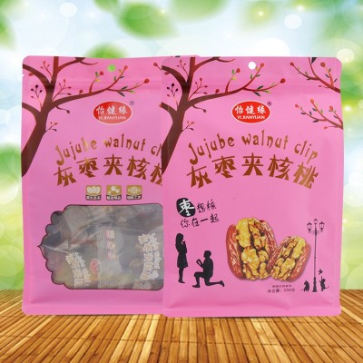 地摊新疆特产若羌红枣夹核桃258g 加工定制代发 灰枣夹核桃仁图4