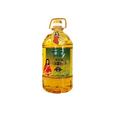锦食坊菜籽食用油5L桶装浸出非转 厂家批发供应餐饮植物油图3