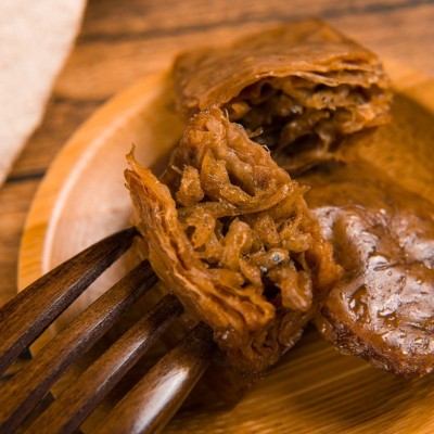 样品试吃 烤肉豆干 笋丝豆干 手撕素肉豆脯 网红零食 鱼豆干夹笋图4