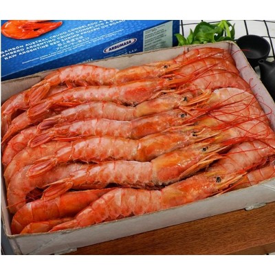 阿根廷红虾 大L1红虾2kg 焗虾鲜活大虾船冻海鲜4斤大红虾可刺身商图3