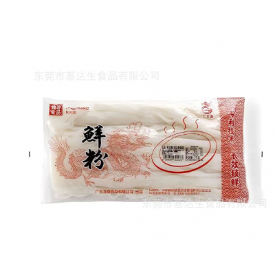 广东湿河粉5斤装 2斤河粉湿粉鲜切粉牛河炒河粉龙香 一件代发图4