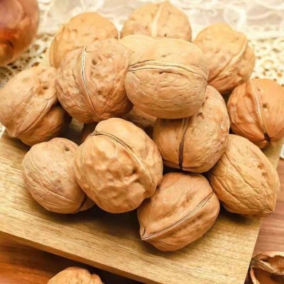 新疆纸皮核桃大量批发500g 新货手剥坚果核桃学生零食薄皮生核桃