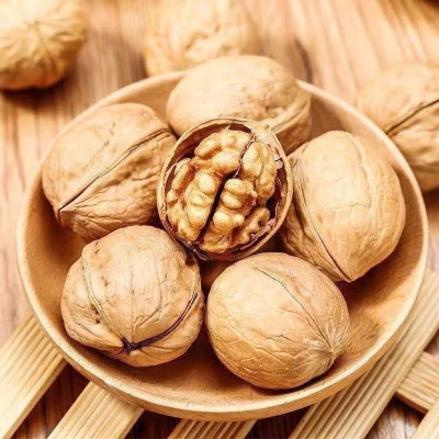 新疆纸皮核桃大量批发500g 新货手剥坚果核桃学生零食薄皮生核桃图2