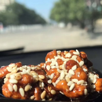 工厂定制蜂蜜芝麻琥珀核桃仁116g香酥核桃直播货源批发休闲小零食图5
