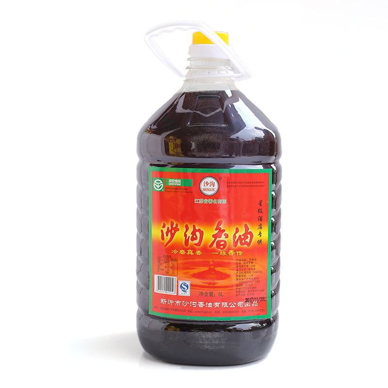 沙沟纯芝麻香油5L@桶