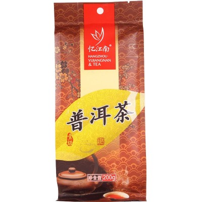 忆江南袋装黑茶普洱熟茶200g图4