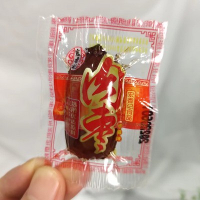 福建宏香记肉枣香肠500g 原味黑椒烟熏台式香肠烤肠小包装称重图3