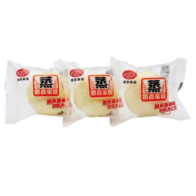 港荣蒸蛋糕 2kg装整箱4斤蒸香味蛋糕点心面包早餐零食品包邮图2
