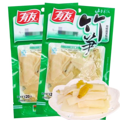 有友山椒竹笋120克/每袋 小食品批发 （整箱=40包） 即食零食图5
