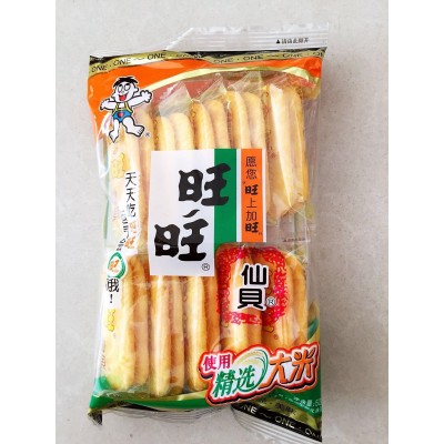旺旺雪饼84g/旺旺仙贝52g儿童零食休闲膨化食品 运输中易碎不售后图5