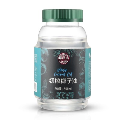 【厂家直销】椰泽坊初榨椰子油海南特产食用椰子油口服大瓶更实惠