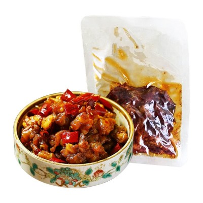 【四川特产】香辣味冷吃兔200g麻辣兔肉小吃熟食网红肉类零食批发图3