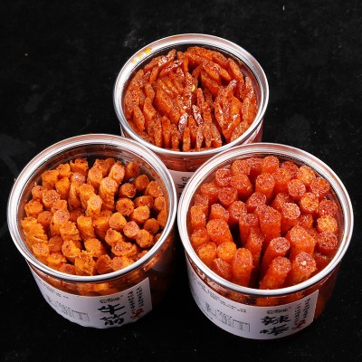 豆有味罐装瓶装网红辣条组合零食大礼包麻辣小吃辣棒牛筋辣片468g图2