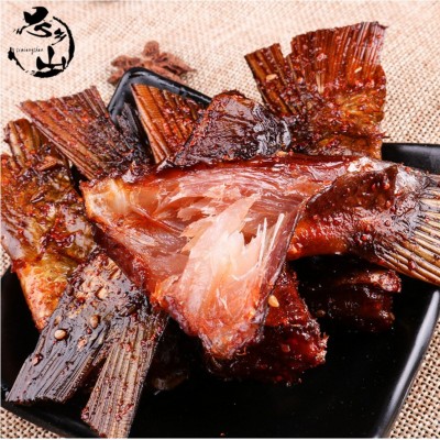 湖南特产思乡山香辣鱼尾巴100g鱼肉制品传统风味麻辣零食小吃图3