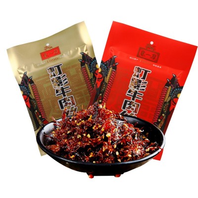 四川特色灯影牛肉丝冷吃牛肉休闲零食101g即食香辣牛肉厂家直供图5