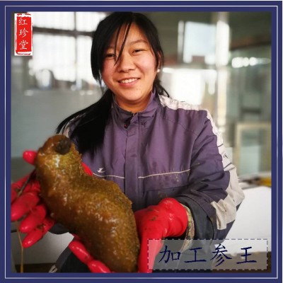 水产盐渍海参批发半干中大火拉缸盐大连海参500g大连特产海参图4