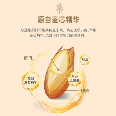 洞子沟麦香清水面2kg 商户 超市 家用 餐饮 食堂 批发 零售 面条图4