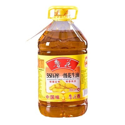 鲁花花生油5L压榨花生油图5