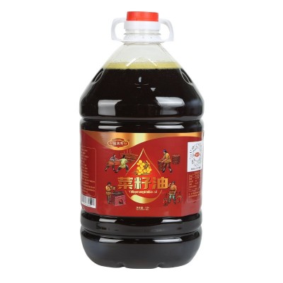四川菜籽油厂家直供农家自榨菜油5L食用油家用商用9.2斤烹饪食用图5