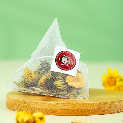胖大海菊花茶 罐装花罐铁罐罗汉果甘草三角包花茶润茶 代加批发