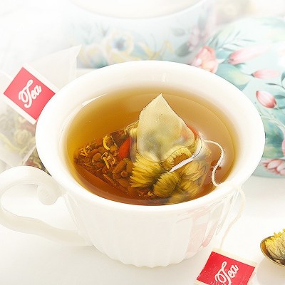 菊花决明子茶 现货供应枸杞子花草茶代用茶小罐装花茶OEM贴牌加工图4