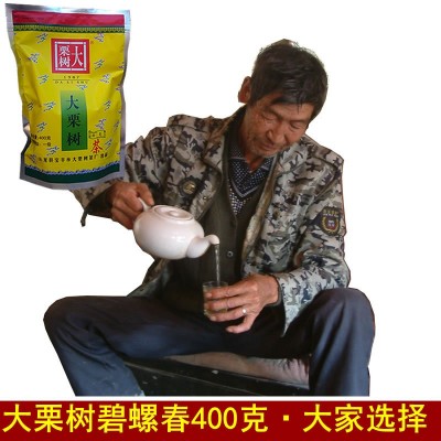 23年大理云龙大栗树茶碧螺春绿茶叶 新茶云南绿茶烘青碧螺春400g图4