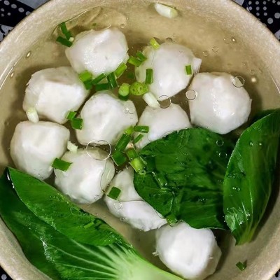 速冻黄花鱼火锅丸鲅鱼丸墨鱼章鱼丸海鲜鱼丸马鲛鱼丸虾滑丸批发图4