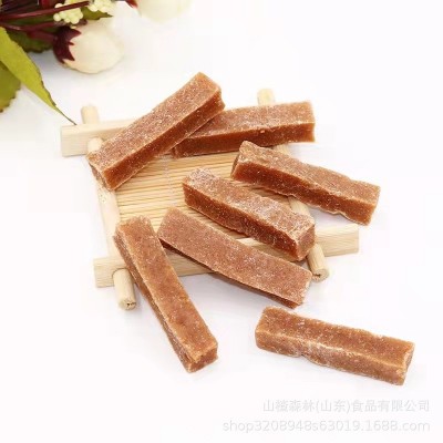 【整箱批发】山楂条20斤酸甜果糕丹皮干配料简单蜜饯零食图2