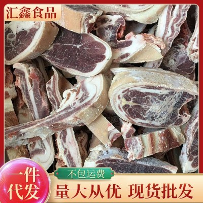 厂家批发带皮羊酮体育肥羊酮体带皮羔羊整羊分割切块冷链配送图3