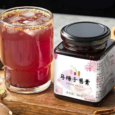 乌梅子酱 膏抖音网红果酱酸梅面包酱乌梅手工冲饮泡水果酱代发批图3