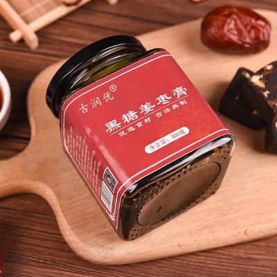 黑糖姜枣膏300g 瓶装 红枣枸杞阿胶熬制膏滋红糖姜茶厂家批发图2