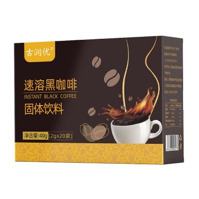 速溶黑咖啡 酵素果蔬酵素醇香速溶蓝山白芸豆咖啡黑咖啡厂家批发图5
