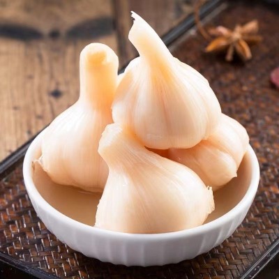 糖醋蒜200g农家种植手工腌制下饭酒菜老少皆宜爽脆开胃糖蒜头批发图2