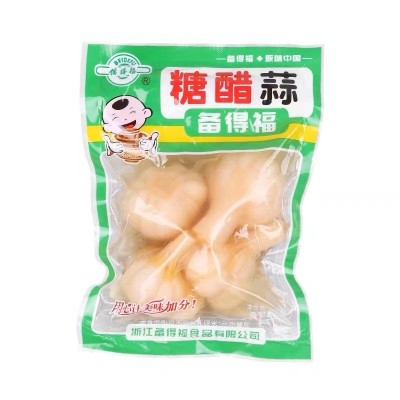 糖醋蒜200g农家种植手工腌制下饭酒菜老少皆宜爽脆开胃糖蒜头批发图3