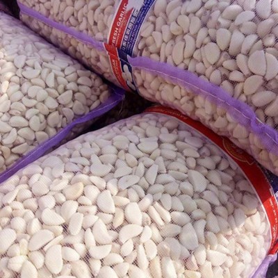 味之源食品新鲜手扒蒜米 保鲜冷藏白皮蒜瓣 汁鲜味浓图4