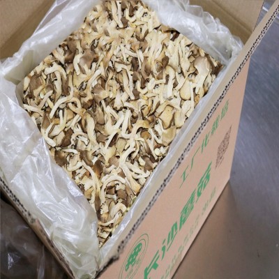 厂家直供湘蕈鲍鱼菇干货凤尾M湖南出口批发食用菌5kg整箱散货装图6