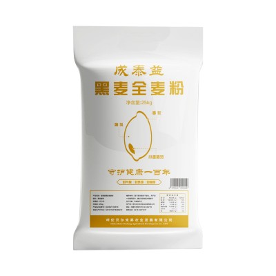 成泰益25kg高品质黑麦粉全麦粉图1