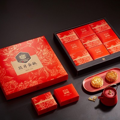 稻香村月饼礼盒传统月饼厂家现货蛋黄莲蓉五仁中秋月饼团购批发图3